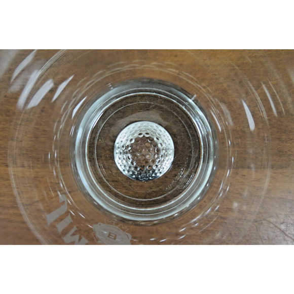 2 Jim Beam Bourbon Whiskey Glasses Tumblers - Sports Themed Football Golf Whisky - Picture 4 of 6